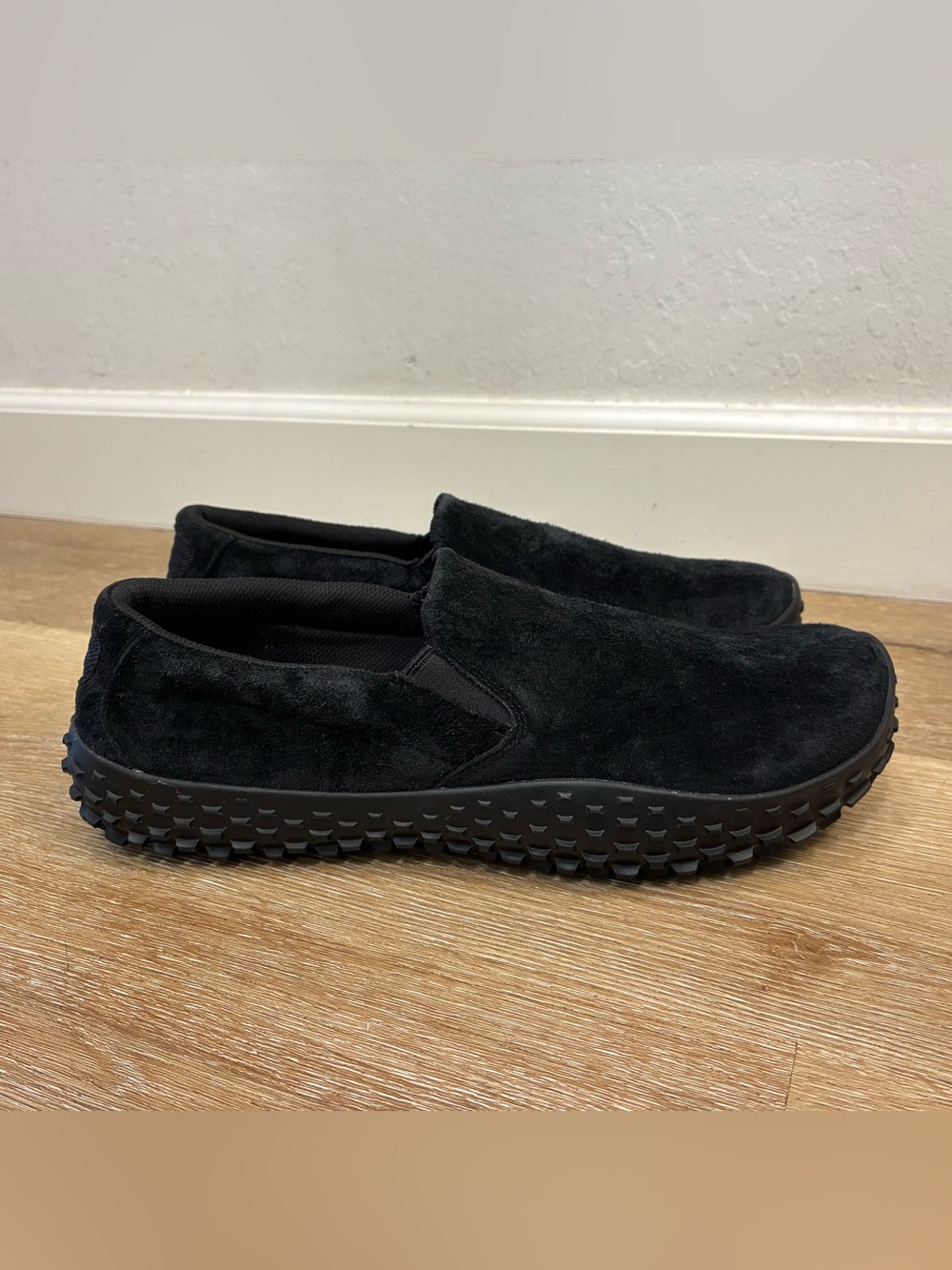 Merrell Wrapt Slip-On Shoes In Black Suede Men’s Size US 11 EU 45 29cm